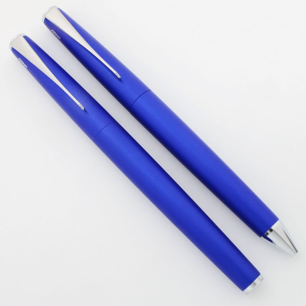 Lamy Studio Fountain Pen and Ballpoint Set - Blue (Retired